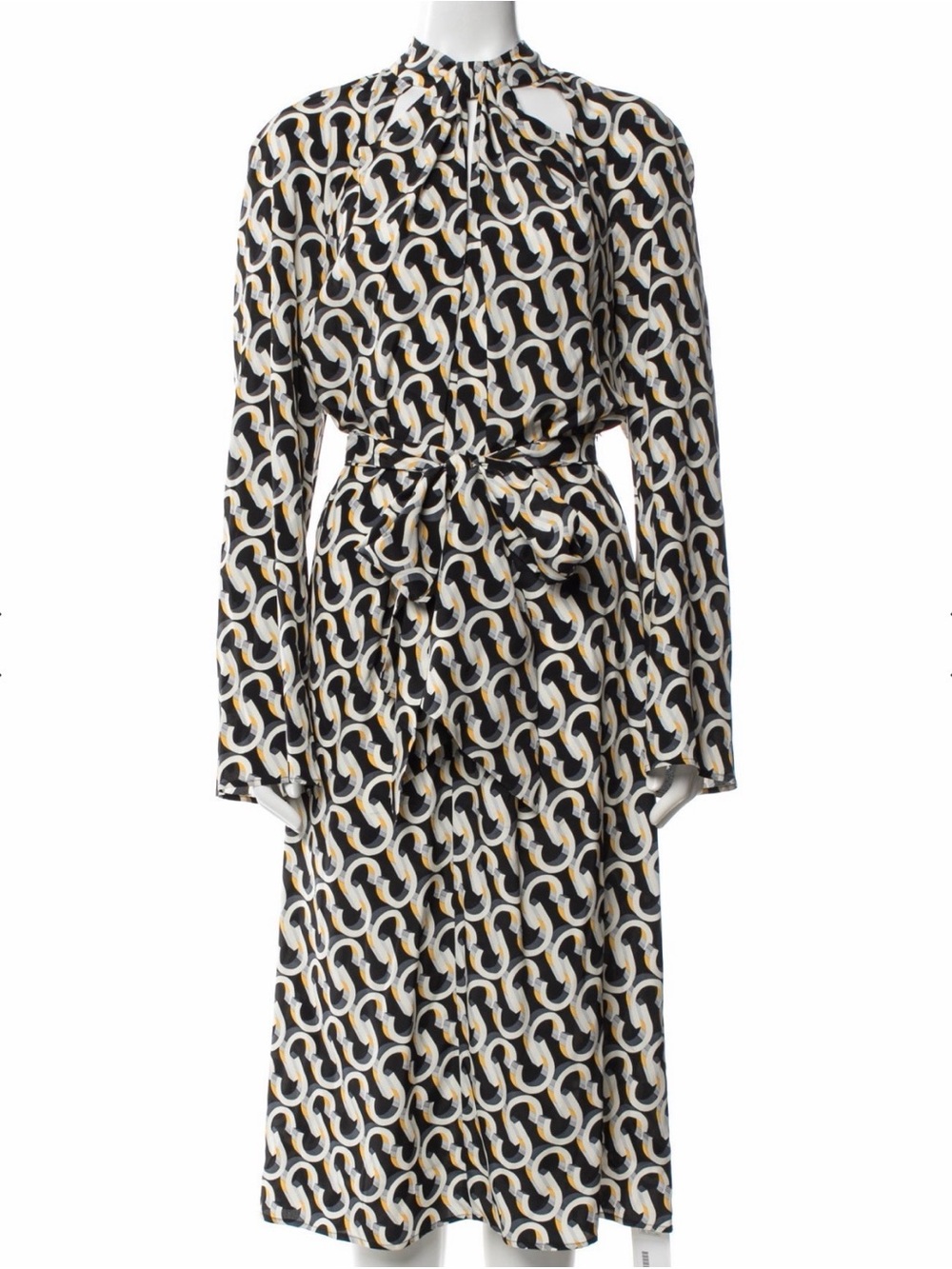 Large St. John Silk Dress